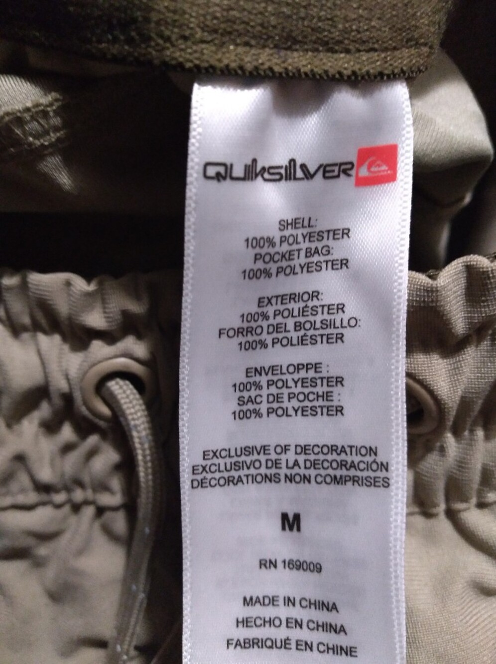 Quicksilver Mens Shorts - Picture 3 of 8